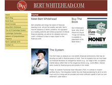 Tablet Screenshot of bertwhitehead.com